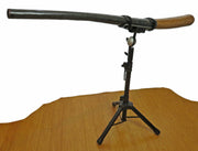 Didgeridoo 'hands-free' floor stands