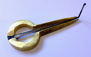 Brass round harp
