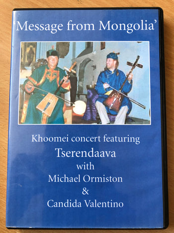 DVD SALE - jaw harp / overtone singing, etc