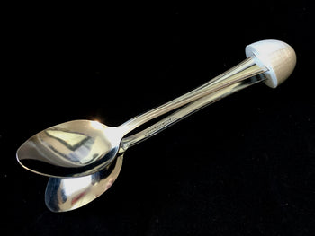 Musical spoons - play percussive spoons with these joined sets