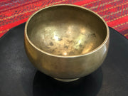 TIBETAN SINGING BOWL - high quality older bowls - 5.5" Naga