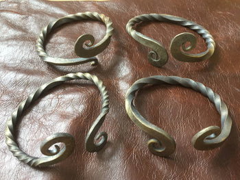 Celtic Iron Age/Viking - 'Warrior' arm ring/bracelet. Hand-forged for re-enactors.