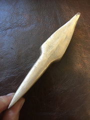 Bronze Age looped Palstave axe head replica. Life size.