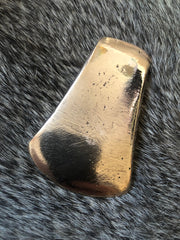 Early Bronze Age small axe head replica. Life size. Otzi